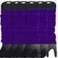 6x LEG WARMERS Knitted Womens Neon Party Knit Ankle Fluro Dance Costume 80s BULK - Purple