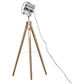 Nautical Tripod Floor Lamp Search Light Modern Chrome Head with Mesh