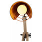 Scandi Modern Natural Wooden Table Lamp Rustic Retro Designer Vintage Light