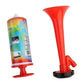 Air Horn Party Prop Hand Held Loud Pump Action Plastic Novelty Reusable Klaxon