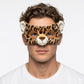 ANIMAL EYE MASK Party Costume Halloween Accessory - Leopard