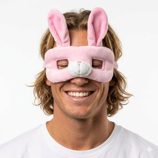 ANIMAL EYE MASK Party Costume Halloween Accessory - Bunny Rabbit
