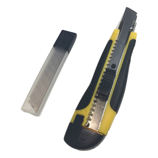 BOX CUTTER & BLADES Knife Retractable Blade Snap Off Razor 18mm Durable Opener