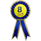 BIRTHDAY BADGE Party Favour Award Rosette Fancy Dress Girls Boys Childrens Kids -