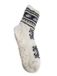 1 Pair Mens Non Slip Thick Fur Warm Winter Bed Socks Thermal Warm Cushion - One Size