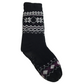 1 Pair Mens Non Slip Thick Fur Warm Winter Bed Socks Thermal Warm Cushion - One Size