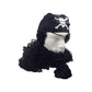 PIRATE WIG Costume Fancy Dress Caribbean with Bandana & Beard Party Eye Patch