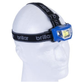 5 Mode Headlamp COB LED Technology Wide Beam Light Adjustable Headband 90 degree Running