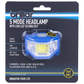 5 Mode Headlamp COB LED Technology Wide Beam Light Adjustable Headband 90 degree Running