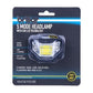 5 Mode Headlamp COB LED Technology Wide Beam Light Adjustable Headband 90 degree Running