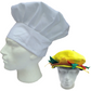 2pcs Set Chefs Hat Baker Cap + Burger Hat Funny Halloween Costume Party Accessory