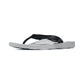 ARCHLINE Flip Flops Orthotic Thongs Arch Support Shoes Footwear - White/Black - EUR 35