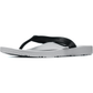 ARCHLINE Flip Flops Orthotic Thongs Arch Support Shoes Footwear - White/Black - EUR 36