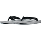 ARCHLINE Flip Flops Orthotic Thongs Arch Support Shoes Footwear - White/Black - EUR 36