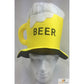 BEER HAT Drinking Mug Party Costume Accessory Fancy Dress Cap Halloween Unisex