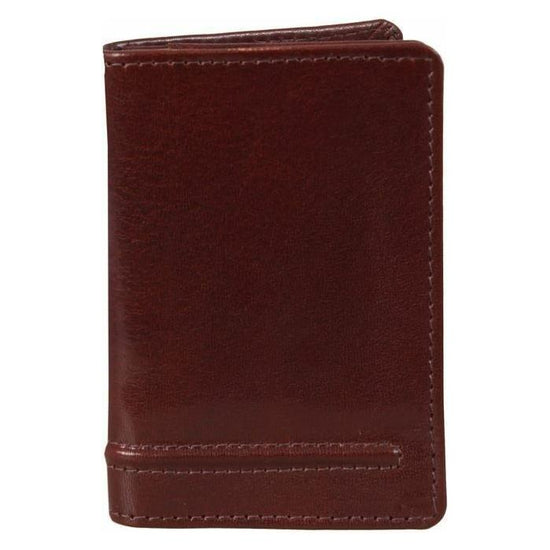 DENTS WALLET Genuine Italian LEATHER Mens Credit Card Holder Bifold GIFT BOX -