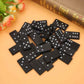 Domino Set Wooden Box Kids Children Traditional Toy 28 Dominoes