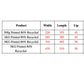 Enviro Recycled Courier Satchels Poly Mailer Bag Accredited Self Sealing Shipping - 5kg (510x435x50mm) - 500pcs