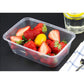 120pcs 1500ml Reusable Food Containers Plastic Meal Prep Storage - BPA Free