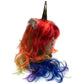 UNICORN WIG Pony Cosplay Party Costume Hair Wavy Curly Rainbow