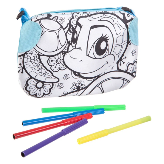 DIY Funbox Colour-In Pencil Case with 4 Markers