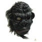 Gorilla Mask Monkey Costume Halloween Animal Ape Chimp with Hair Accessory Latex