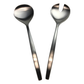 GROSVENOR Chill 2 Salad Servers 18/10 Stainless Steel Spoon Fork CHILL2SS