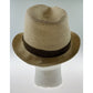 Dents Mens Straw Hat Toyo Trilby Fedora Summer Sun Stingy Brim  - Natural/Brown - L/XL