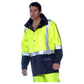 HUSKI Transit Hi Vis Waterproof Jacket Industrial Workwear Reflective UPF 50+ - Yellow - 5XL (127cm)