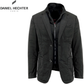 Mens Quantum Windproof Jacket Coat Winter Blazer with Hood - Graphite - 3XL