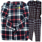Mens Plus Size Flannelette Pyjamas 100% Cotton PJs Set Top Pants in Red Check - 4XL