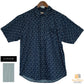 Mens MARINE ANCHOR SHIRT 100% COTTON Surf Party Short Sleeve Vintage S-6XL - White - 3XL