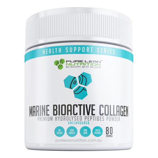 Marine Collagen Bioactive Peptides Powder Beauty Glow for Skin Nails