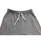Mens Skinny TRACK PANTS Slim Cuff Trousers Gym Trackies Sport Bottoms Joggers - Grey (Cotton/Polyester) - XL