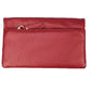 Pierre Cardin Ladies Womens Genuine Leather Bi-Fold RFID Purse Wallet - Red