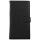 Pierre Cardin Leather Passport Holder Travel Wallet w/ RFID Protection - Black