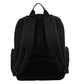 30L Pierre Cardin Large Padded Backpack Bag w Laptop Sleeve Travel Luggage - Black