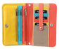 Pierre Cardin Genuine Leather Ladies Wallet Clutch Bag - Orange/Yellow