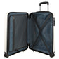 Pierre Cardin 76cm Large Hard-Shell Suitcase Travel Luggage Bag - White