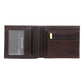 Pierre Cardin Mens Wallet Tri Fold Leather w/ RFID Protection - Chocolate