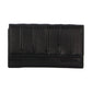 Pierre Cardin Womens Leather Tri-Fold Wallet RFID in Black