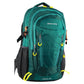 Pierre Cardin Mens Backpack Bag RFID Pocket Nylon Travel Sport Large - Green