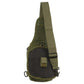 Pierre Cardin Cross Body Tactical Sling Bag Rucksack Army Style in Green