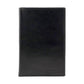 Pierre Cardin Leather Passport Holder Cover Wallet w/ RFID Protection - Black