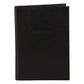 Pierre Cardin Slim Leather Passport Wallet Holder RFID Case Cover - Black