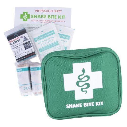 9 Piece Australian Snake Bite First Aid Kit Camping Hiking Travel