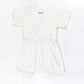 Ponchik Babies + Kids - Ribbed Cotton Romper - Daisy - 0-3 months