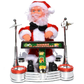 Santa Claus Playing Ornament Piano Doll Musical Electric Toy Xmas Christmas Gift