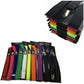 Mens Suspenders Braces Adjustable Strong Clip On Elastic Formal Wedding Slim - Rainbow