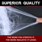 HALLOWEEN STRETCHABLE SPIDER WEB Spooky Decoration with Spiders Party Decor Ghost